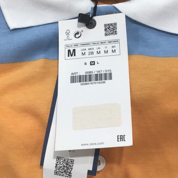 π ZARA βSpaldingβ Plaid Mini Dress Shirt - Picture 11 of 11